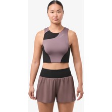 Nnormal Trail Cropped Kadın Mor Spor Bra N2CWTB1-002