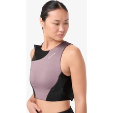 Nnormal Trail Cropped Kadın Mor Spor Bra N2CWTB1-002