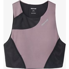 Nnormal Trail Cropped Kadın Mor Spor Bra N2CWTB1-002