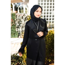 Harika Wear Uzun Siyah Abaya