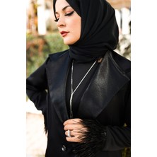 Harika Wear Uzun Siyah Abaya