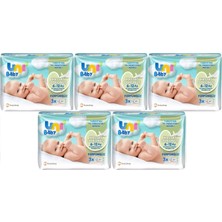 Uni Baby Islak Havlu Hassas Dokunuş 52 Yaprak (15 Li Set) 780 Yaprak (5pk*3)