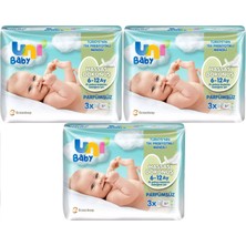 Uni Baby Islak Havlu Hassas Dokunuş 52 Yaprak (9 Lu Set) 468 Yaprak (3pk*3)