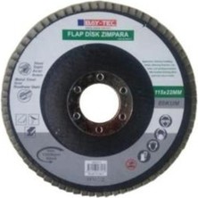 Bay-Tec MK0220 10LU Flap Disk 115X22MM Metal Ahşap Zımpara 40KUM