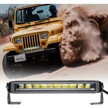 Offroad sis lambası beyaz 100w   55,9 cm beyaz-sarı gündüz ledli 12-36v adet / LASS360-1