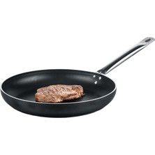 Evren 22 cm Bistro Maksi Tava, Horeca Non-Stick Kızartma Tavası 22 cm (Çelik Boru Kulp)