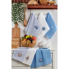 Tabea Home Coffee  6'lı Mutfak Kurulama Bezi 40X60CM | Mutfak Havlusu | Pamuklu |