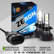 Furens Peugeot 207 1996-2011 Sis Farı Uyumlu Şimşek Etkili LED Xenon Premium Series H11