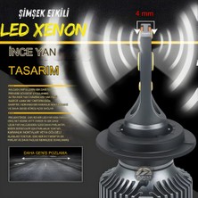 Furens Peugeot 207 1996-2011 Sis Farı Uyumlu Şimşek Etkili LED Xenon Premium Series H11