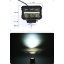 Ofrooad sis lambası 11,5 x 8 x 9cm 12-80v 28w Beyaz-amber gündüz ledli adet / LASS352
