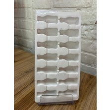 Kitchen Line Plastik Kola Şişesi Şeklinde Buz Dolabı Buzluk Kabı 14 Bölmeli 3 Adet