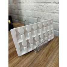 Kitchen Line Plastik Kola Şişesi Şeklinde Buz Dolabı Buzluk Kabı 14 Bölmeli 3 Adet