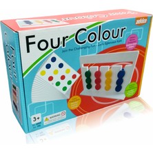 Four Colour Oyunu - Montessori Zeka Oyunu - Rubik Abaküs