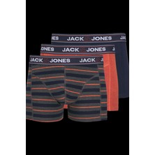 Jack & Jones Jacjohn Trunks 3 Pack Sn LACİVERT12260059