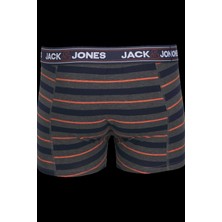 Jack & Jones Jacjohn Trunks 3 Pack Sn LACİVERT12260059