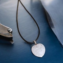 Mga Doğaltaş Pembe Kuvars Kolye Doğal Taş Kolye Sertifikalı Doğal Taş Kolye Kalpli Kolye Hediyelik Eşya Sevgili Kolye Sevgiliye Özel Hediye