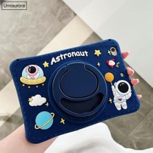 Alfa MEC Samsung Galaxy Tab S9 Fe Plus / S9 Plus 12.4" Uyumlu Astronot Standlı Çocuklara Özel Karakterli X810 X610 X816 X616
