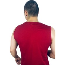 Diadora Therm Erkek Bordo Kolsuz T-Shirt - 1ATL01-BORDO