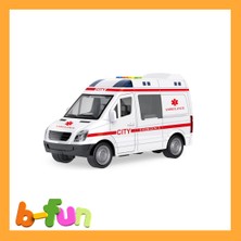  1:16 Surtmelı Seslı Isıklı Ambulans ve Polıs	