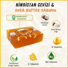 Organicsun Doğal Hindistan Cevizi & Shea Butter Sabunu 140 gr Tüm Cilt Tipleri Için Besleyici ve Onarıcı Etkili