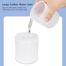 H2o Apera MT11 Mini Hava Nemlendirici Humidifier Atomizasyon 220 ml LED Li Sessiz USB Li Taşınabilir Araç Içi Ev ve Ofis