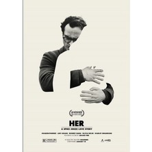 512 Art Design Her/ Film Afiş Tasarım Poster 30X42 cm Çerçevesiz