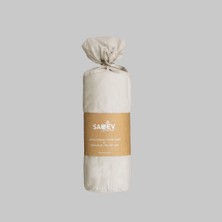 Sarev Medulas Koyu Bej %50 Pamuk %50 Modal Çift Kişilik 160*200 cm Fitted Çarşaf