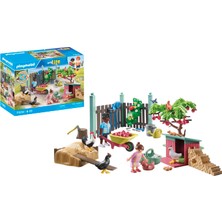 Playmobil 71510 Little Chicken Farm In The Tiny House Garden