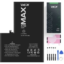 Deji iPhone 14 Pro Max Uyumlu Mucize Batarya 4750MAH