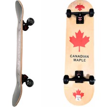 Can Sports Kemik Teker Üstü Zımparalı Kaymaz Yüzey Kaykay Kanada Akçaağacı