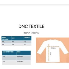 DNC Büyük Beden Likralı Anne Penyesi Bluz Yazlık Viskon Kumaş