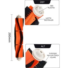 Küche&Haus  Xiaomi Mi Vacuum Mop 1C Uyumlu Ana Fırça Yan Fırça Seti