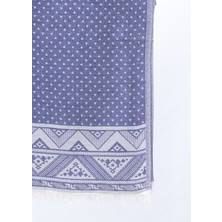 Soft Style Home Jakarlı Müslin Peştemal Çift Katlı 90 x 180 cm  Pamuk Sema