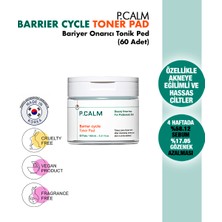 P.CALM Barrier Cycle Toner Pad / Bariyer Onarıcı Tonik Ped - 60 Adet