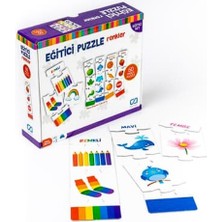 Eğitici Puzzle - Renkler