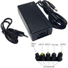 Wellpower 12VOLT 3AMPER Plastik Kasa Adaptör Universal 5 Uçlu