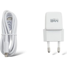 Voltme My2 Tec 2'si 1 Arada Şarj Seti Apple IPhone 14 Lightning Usb-C Için Şarj Kablosu Siyah 20W 3A 100CM