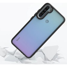 FUJİMAX Xiaomi Redmi Note 8 Uyumlu Inci Kılıf Kenarı Silikon Arkası Sert P.c Zore Flora Kapak