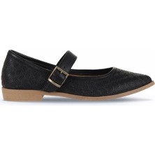 Bueno Shoes Siyah Kadın Babet 01Wa9201