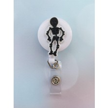 Doktorbonem Skeleton Silikon Yoyo Yaka Kartlığı Yatay Dikey Kart Koruyucu
