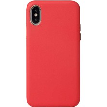 ZORE Apple iPhone x Kılıf Eyzi Kadife Iç Yüzey Suni Deri Kılıf