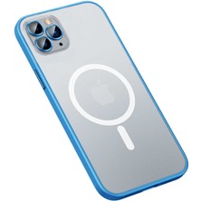 ZORE Apple iPhone 13 Pro Kılıf Mokka Lens Koruyuculu Wireless Kılıf