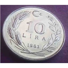 Deren Pecunia 1983 10 Lira Çil++ *s* En Nadir Sene