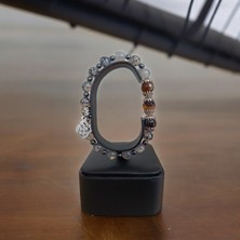 Mga Doğaltaş Akik Taşı Işlemeli Orijinal Doğal Bileklik Doğal Taşlar Orijinal Gerçek Akik Taşı Bileklik