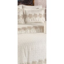 Baladi Home Yatak Örtüsü Çift Kişilik Çeyizlik 4parça Danteli ve Kapitoneli