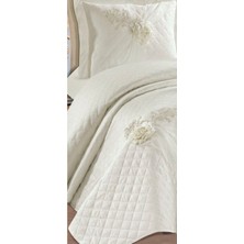 Baladi Home Dantelli 4 Parça Çift Kişilik Çeyizlik Yatak Örtüsü Battal Boy