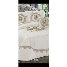 Baladi Home Çift Kişilik Çeyizlik Yatak Örtüsü King Sayısı  Yüksek Kalite  4 Parça  ( Satan )