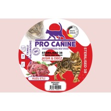 Pro Canıne 38 Az Tahıllı Hypoallergenic Kuzuetli Kısır - Obez Sterilised Yetişkin Kedi Maması 1,5 Lt