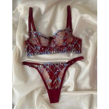 Arona Ahenk Model Balenli Bralet Brode Sütyen Takım