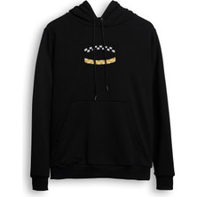 Taxxii Kadın Siyah Kapşonlu Sweatshirt